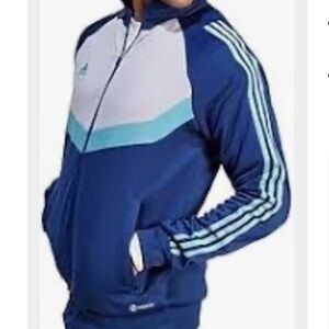 Adidas Tiro Navy Tracksuit with Aqua Accents 👵MT